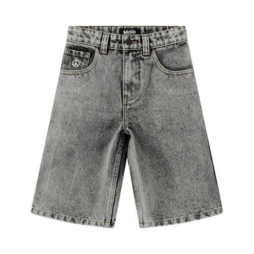 Molo Alpha Woven Shorts Grey Stonewash 164 cm  Grå  164 cm  mand