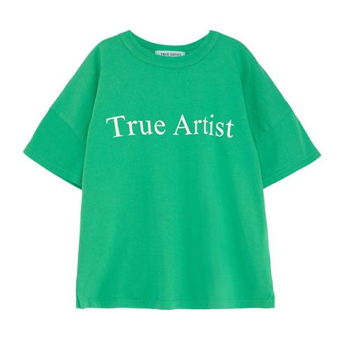 True Artist Nº01 T-shirt Bright Green | Grønn | 10-11 years