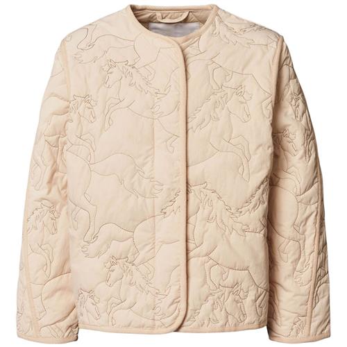 Molo Holley Quilted Jacket Brazilian Sand 116 cm  Beige  116 cm  Unisex