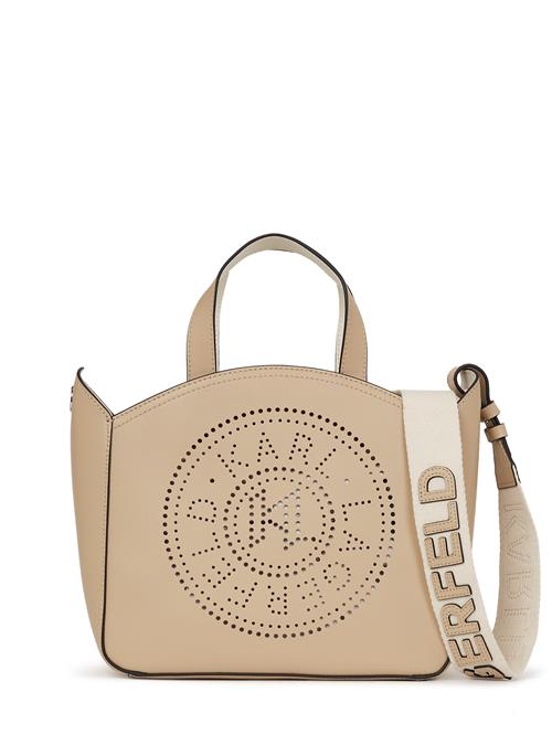 Karl Lagerfeld Håndtaske 'K/Circle'  sand