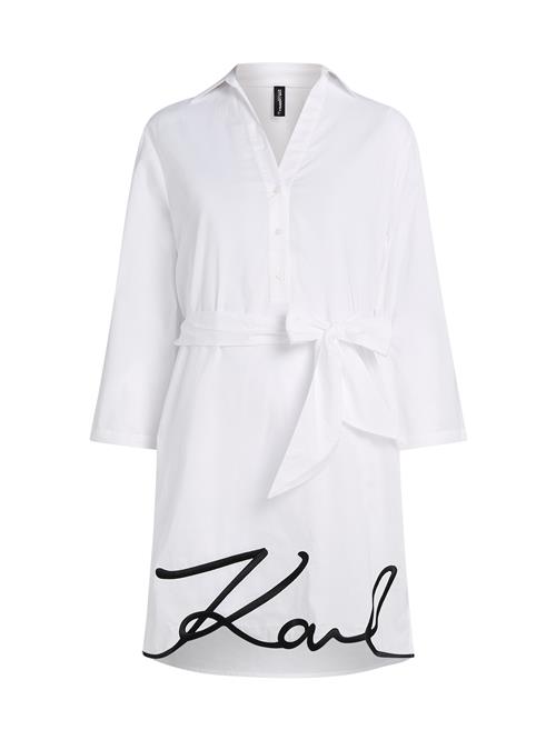 Karl Lagerfeld Kjole  sort / hvid