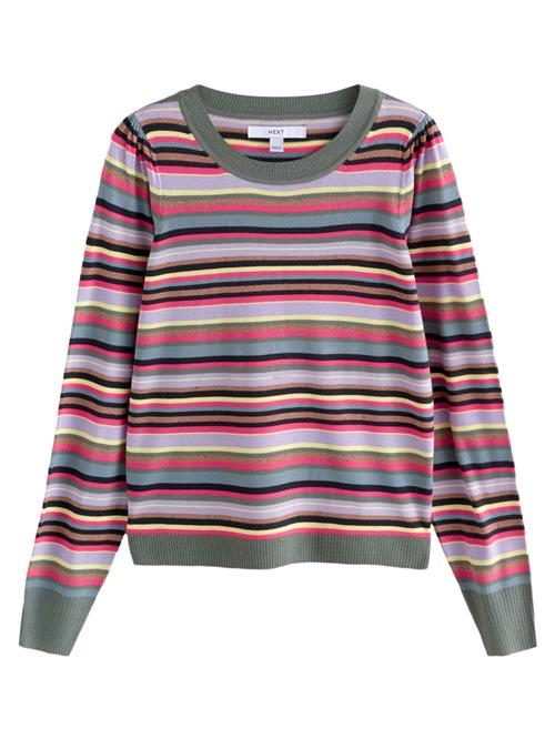 Next Pullover  gul / grøn / lilla / pink