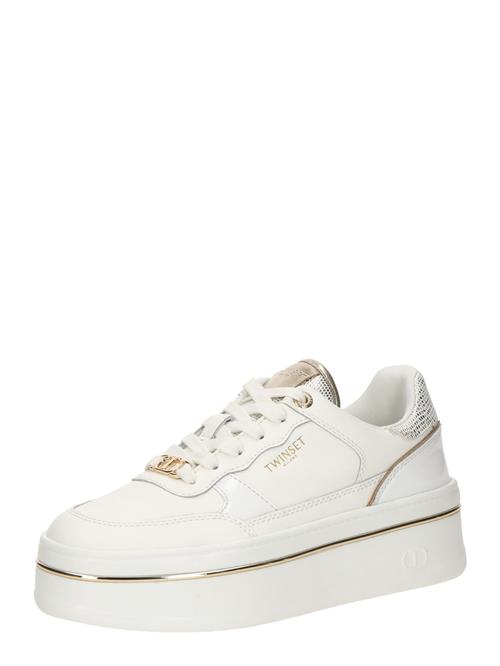 Se Twinset Sneaker low  guld / sølv / hvid ved About You