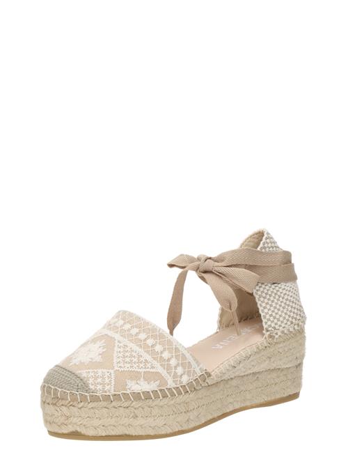 MACARENA Espadrillaer  taupe / hvid