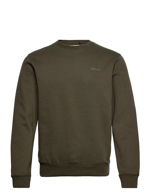 Bhdownton Crew Neck Sweatshirt Blend Khaki