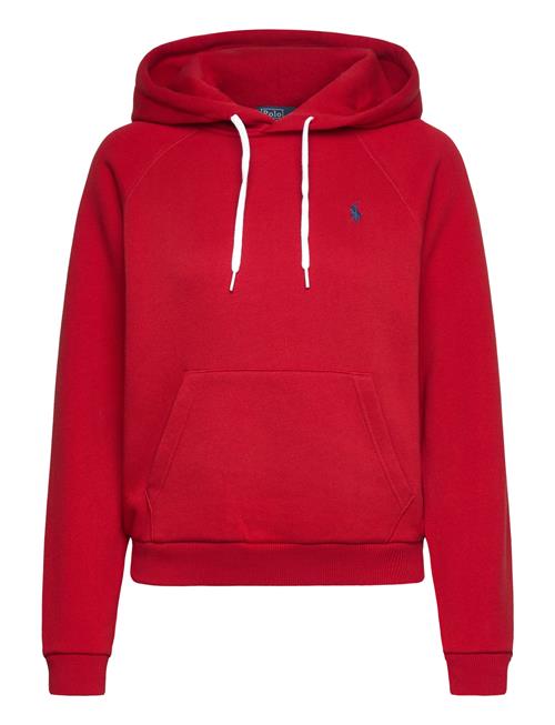 Shrunken Fit Fleece Hoodie Polo Ralph Lauren Red