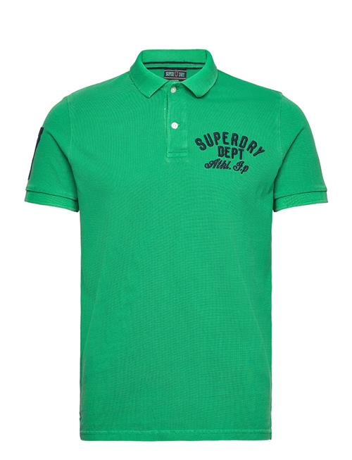 Applique Classic Fit Polo Superdry Green