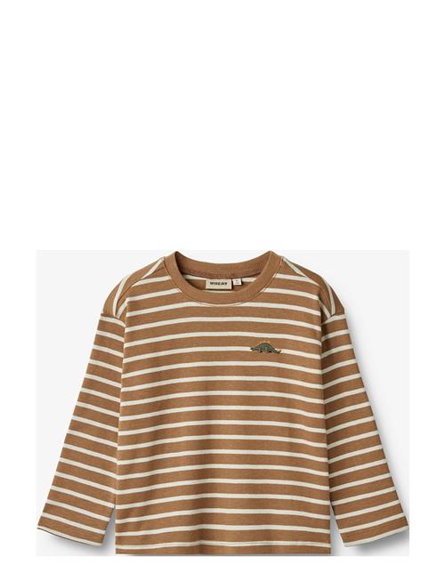 T-Shirt L/S Dallas Wheat Brown