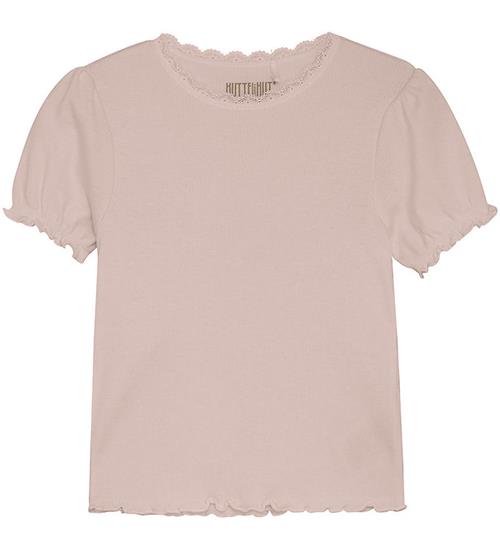 Huttelihut T-shirt - Rib - Sepia Rose