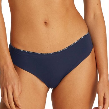 Tommy Hilfiger Trusser Essential Invisible Bikini Mørkblå Small Dame