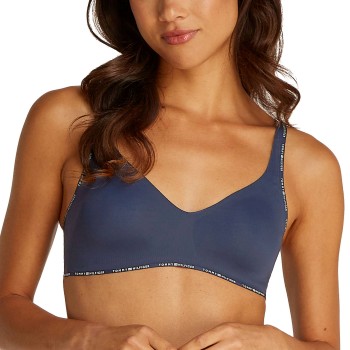 Tommy Hilfiger Bh Seamless Triangle Bra Mørkblå Small Dame