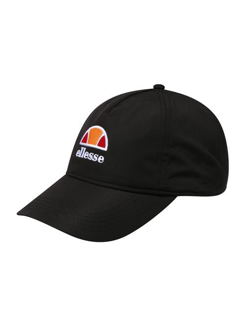 ELLESSE Hætte 'Albo'  orange / rød / sort / hvid