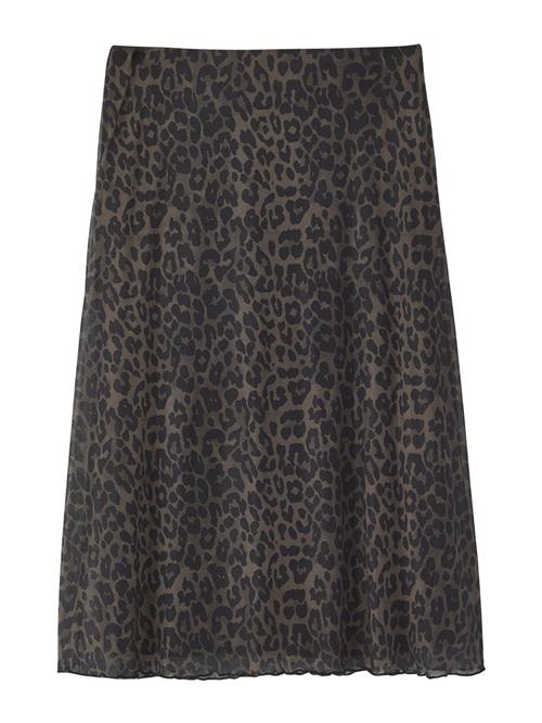 Trendyol Curve Nederdel  khaki / sort