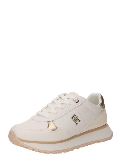 TOMMY HILFIGER Sneakers  guld / offwhite