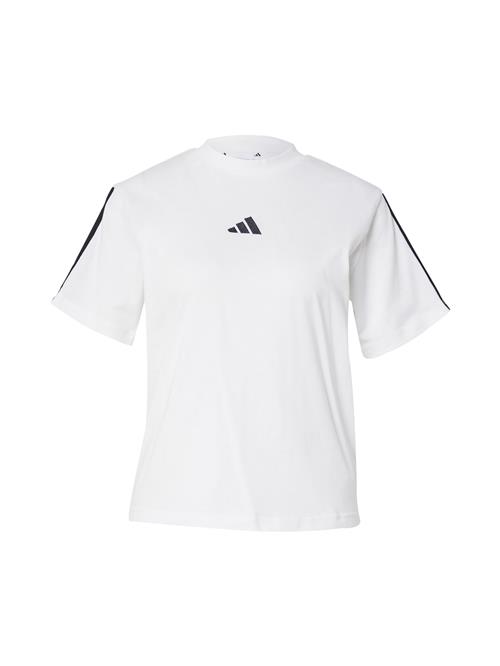 Se ADIDAS SPORTSWEAR Funktionsbluse  sort / hvid ved About You