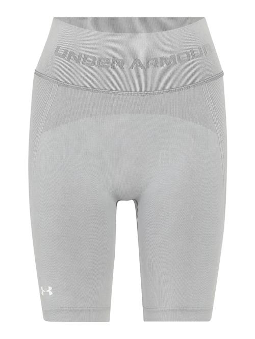 UNDER ARMOUR Sportsbukser  grå / hvid