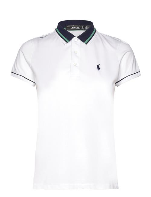 Tailored Fit Jersey Polo Shirt Ralph Lauren Golf White