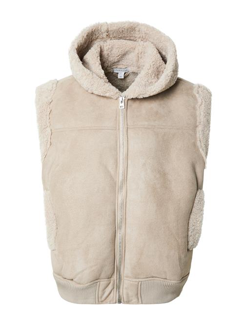 TOPSHOP Vest  lysebrun