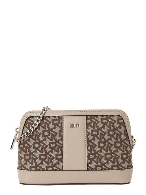 DKNY Skuldertaske 'Bryant'  beige / guld / oliven