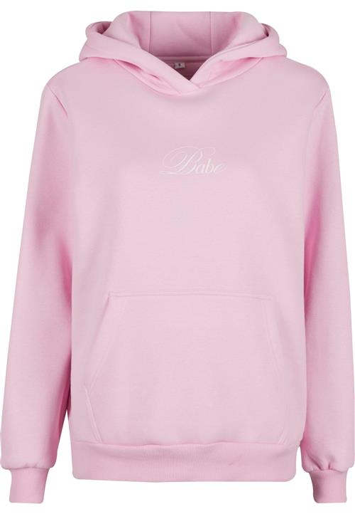 Se Miss Tee Sweatshirt 'Babe'  lys pink / hvid ved About You