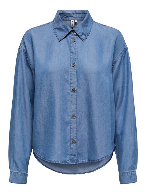 ONLY Bluse 'ONLCHARIS'  blue denim