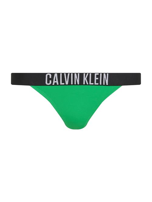 Calvin Klein Swimwear Bikinitrusse 'Intense Power'  grøn / sort / hvid