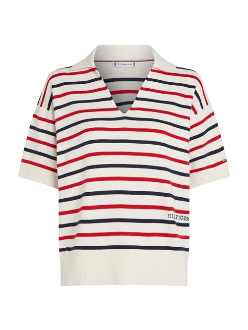 Se TOMMY HILFIGER Shirts  cranberry / sort / hvid ved About You