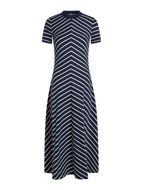 TOMMY HILFIGER Kjole  navy / hvid