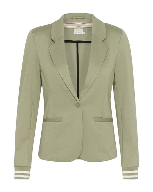 Kaffe Blazer 'Kinnie'  pastelgrøn / hvid