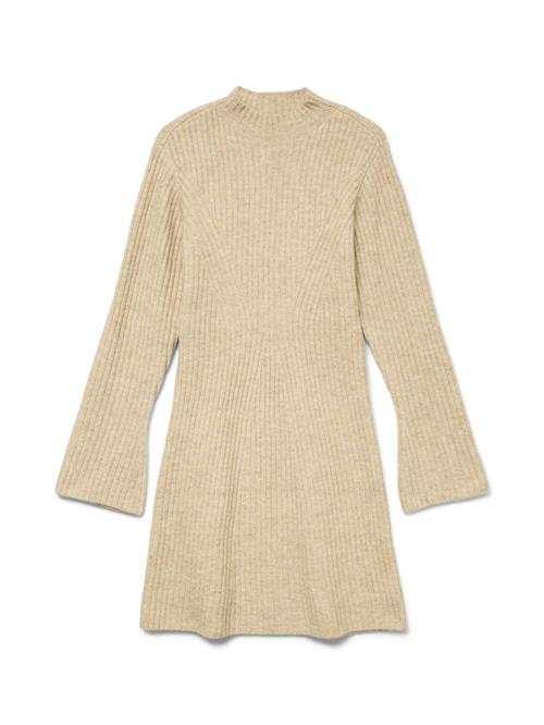 VERO MODA Strikkjole 'VMLina'  beige-meleret