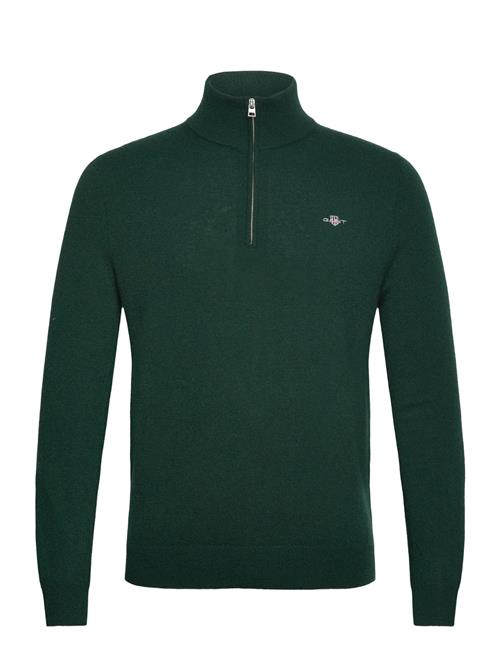 Extrafine Lambswool Half Zip GANT Green