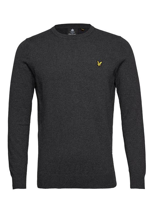 Cotton Merino Crew Jumper Lyle & Scott Grey