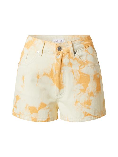 EDITED Jeans 'Jen'  creme / orange