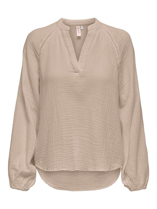 ONLY Bluse 'ONLThyra'  mørkebeige