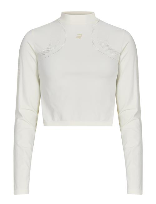 Se Seamless Cropped Long Sleeve Röhnisch White ved Booztlet