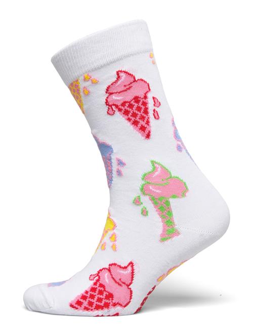 Ice Cream Sock Happy Socks White