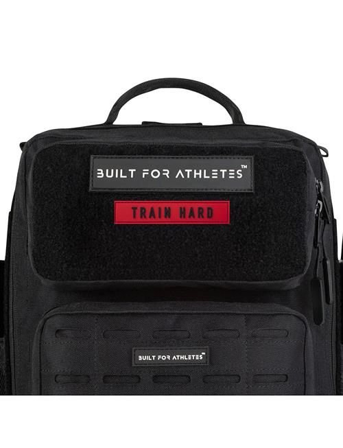 Train Hard Patch Built For Athletes Red