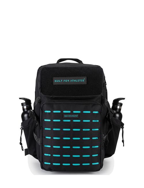 Large Black & Aqua 45L Hero 3.0 Backpack Built For Athletes Black