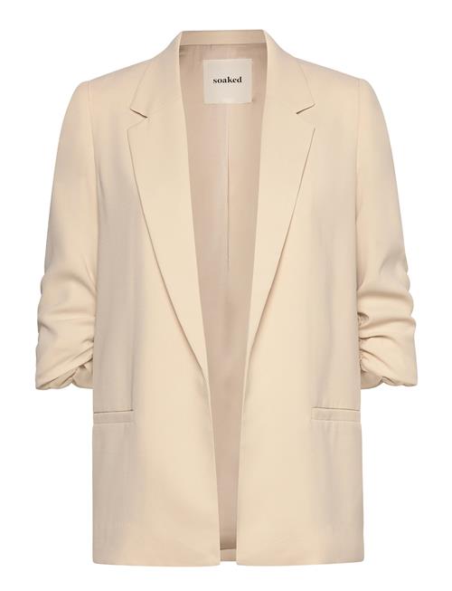 Se Slshirley Blazer Soaked In Luxury Beige ved Booztlet