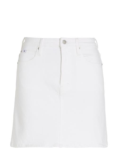 Hr A-Line Mini Skirt Calvin Klein Jeans White