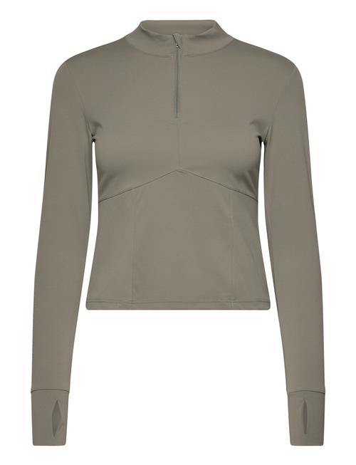 Se Butter Soft Half Zip - True To Body Rethinkit Studios Khaki ved Booztlet