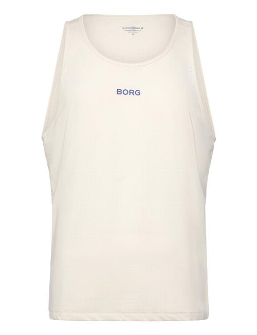 Borg Performance Perforated Tank Björn Borg Beige