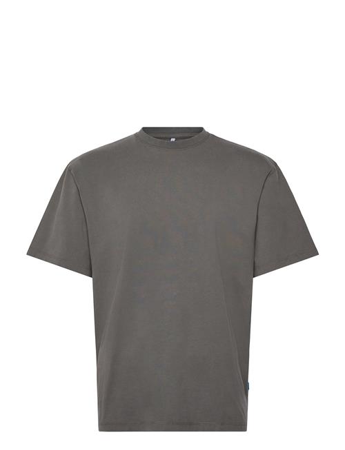 Gp Heavy Tee - Acid Grey Garment Project Grey