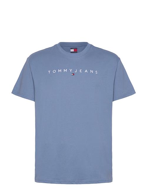 Tjm Reg Linear Logo Tee Ext Tommy Jeans Blue