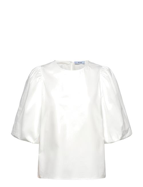 Msjoa Short Sleeve Blouse Minus White