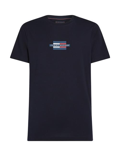 Flag Box Tee Tommy Hilfiger Navy