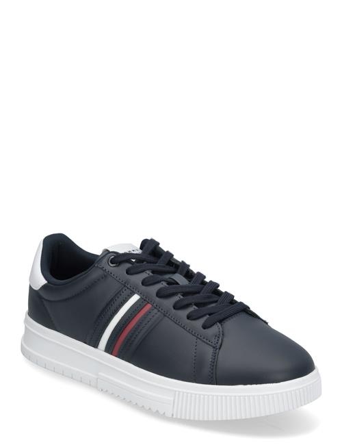 Modern Cupsole Stripes Lth Tommy Hilfiger Navy