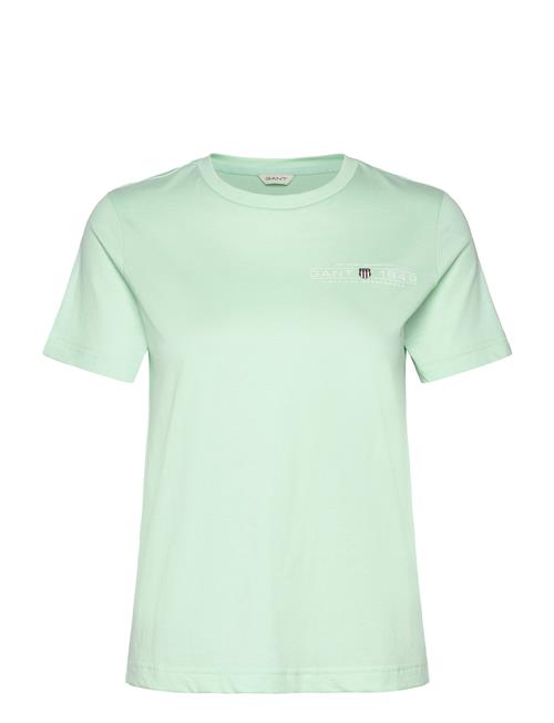 Reg Shield Ss T-Shirt GANT Green