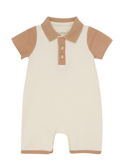 Romper Ss Fixoni Beige