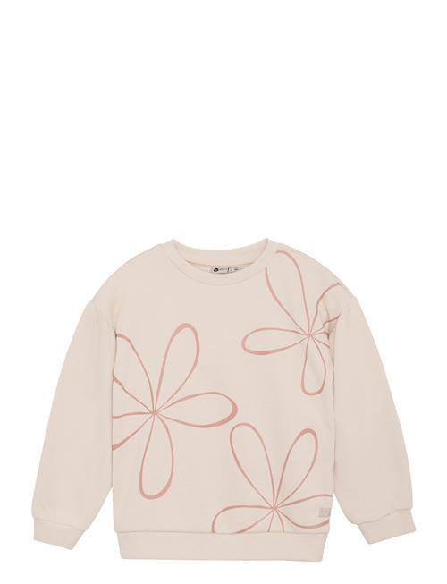 Over D Sweater Flower Daily 7 Beige